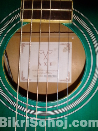 Axe guiter